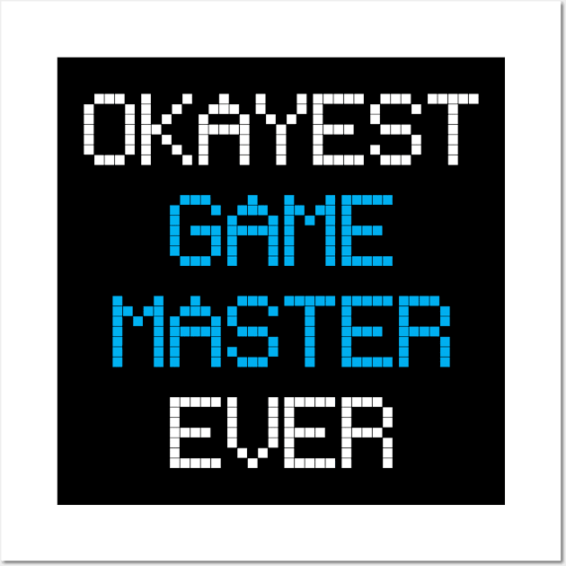 Game Master Gamer Gaming Wall Art by KAWAIITEE